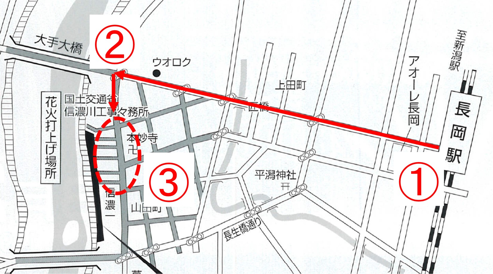 会場へのアクセス
