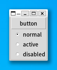 normal button