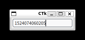 計算結果の画面