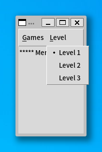 メニュー Level の画像