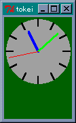 アナログ時計（縮小）